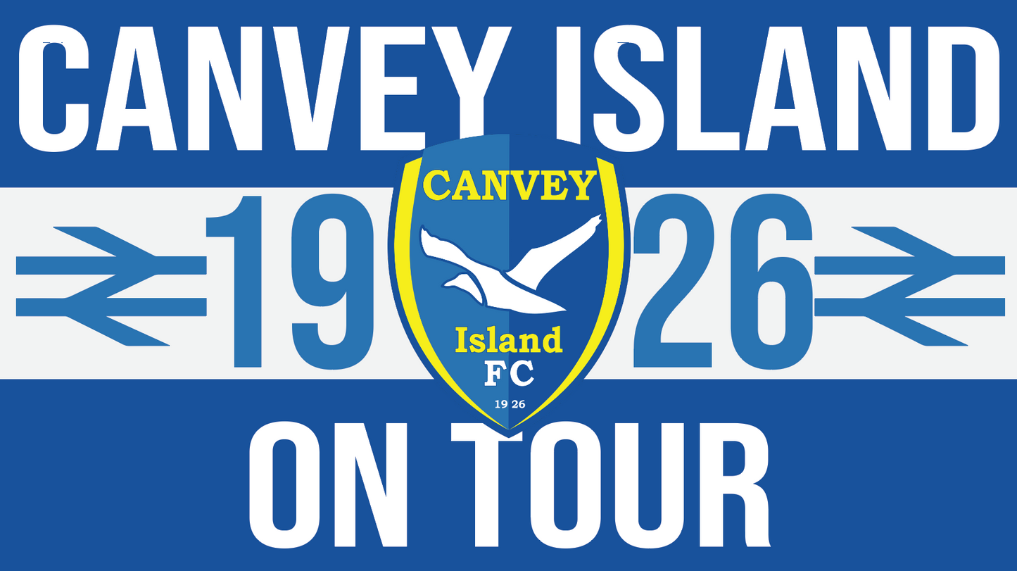 Canvey Island On Tour Design custom football sticker waterproof vinyl custom football sticker
