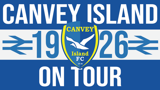 Canvey Island On Tour Design custom football sticker waterproof vinyl custom football sticker