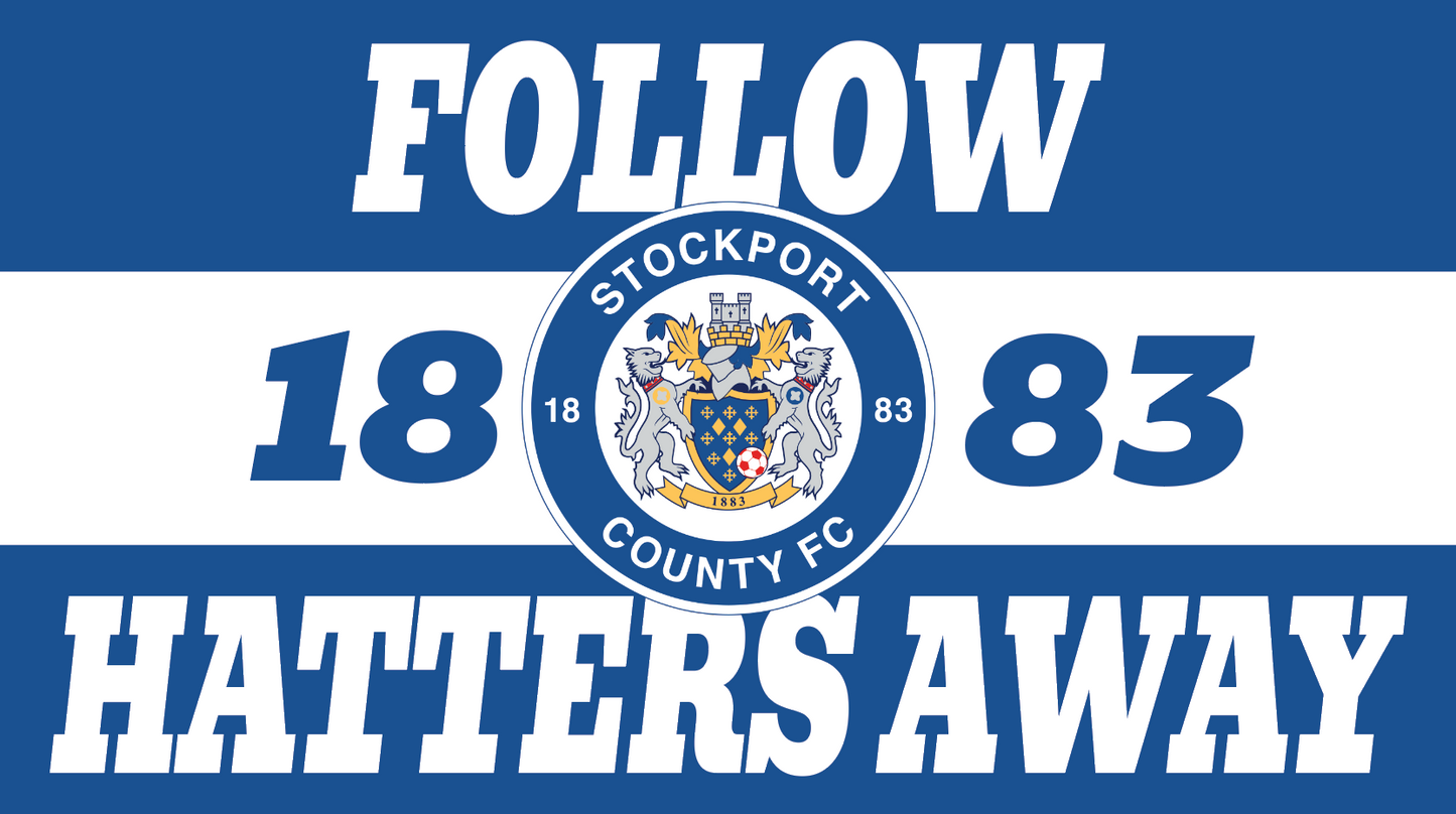 Follow Hatters Away Design x10