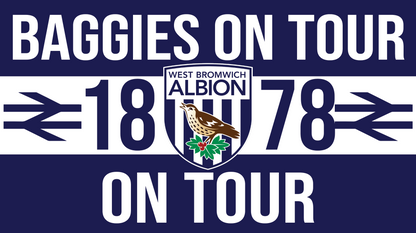 West Brom Baggies On Tour Design custom football sticker waterproof vinyl