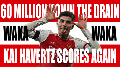 Wake Waka Kai Havertz Design custom football sticker waterproof vinyl