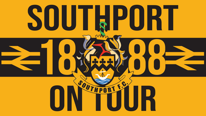 Southport on Tour Design custom football sticker waterproof vinyl
