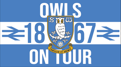 Owls On Tour Design custom football sticker waterproof vinyl