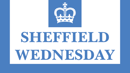 Sheffield Wednesday Offensive Weekender Design custom football sticker waterproof vinyl