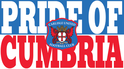 Pride Of Cumbria Design custom football sticker waterproof vinyl