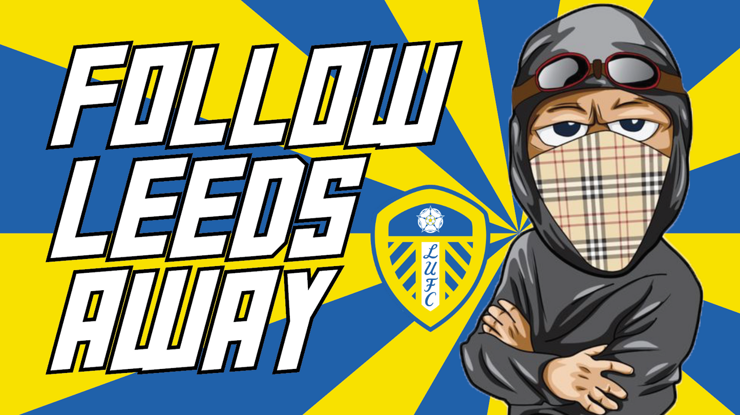 Follow Leeds Away Design x10