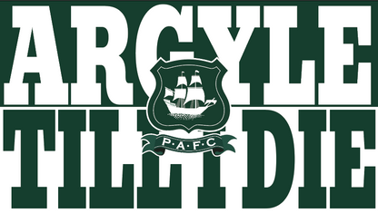 Argyle Till I Die Design custom football sticker waterproof vinyl