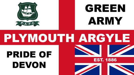 Plymouth England Flag Design x10