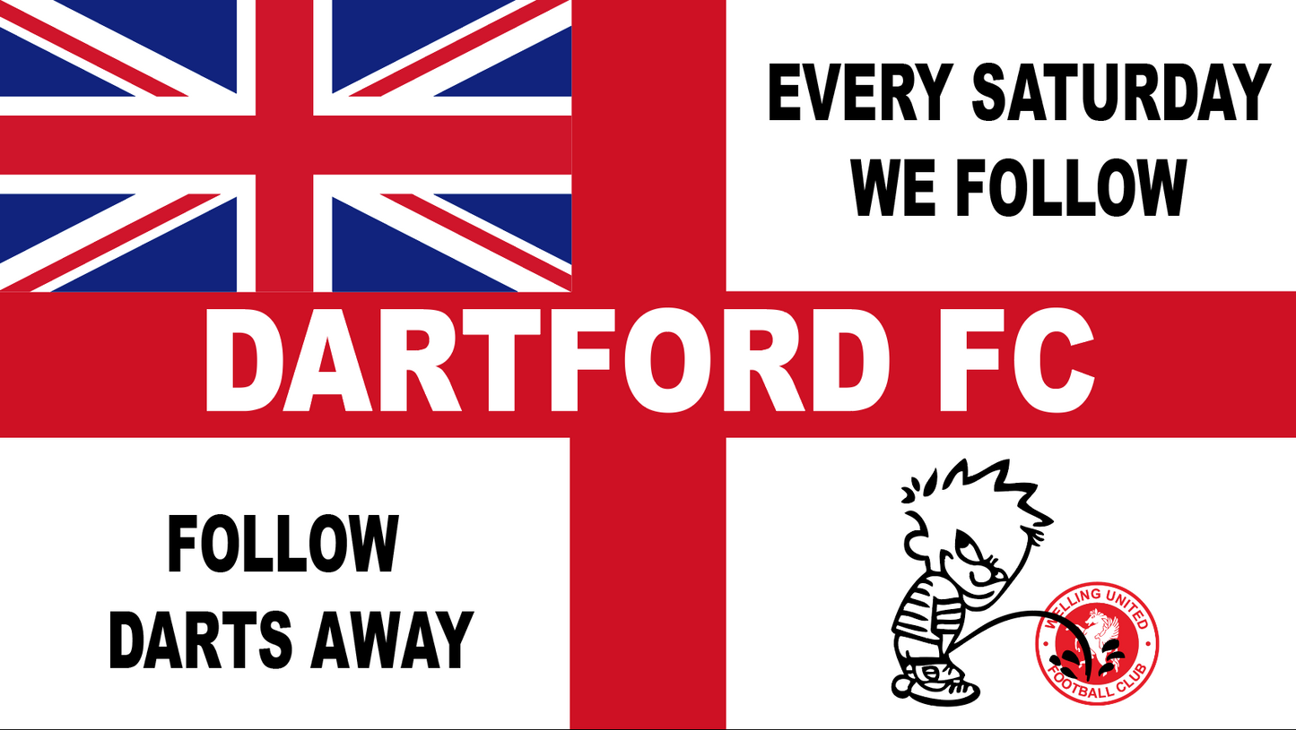 Dartford England Flag Design x10
