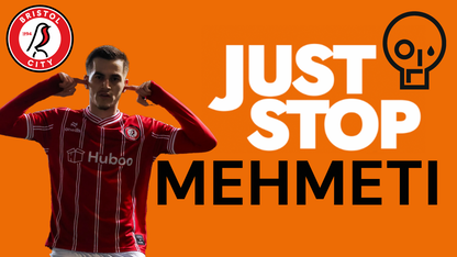 Just Stop Mehmeti Design custom football sticker waterproof vinyl