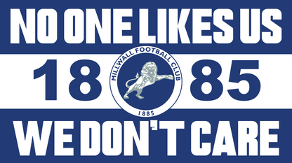 No One Likes Us Design custom football sticker waterproof vinyl