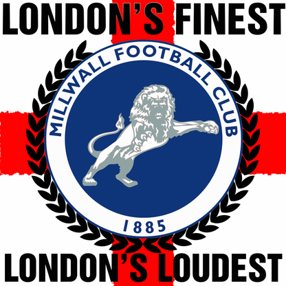 London's Loudest Design custom football sticker waterproof vinyl
