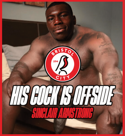 Sinclair Armstrong Offside Design custom football sticker waterproof vinyl