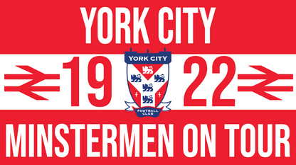 Minstermen On Tour Design custom football sticker waterproof vinyl