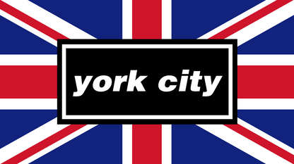 York City Oasis Design custom football sticker waterproof vinyl