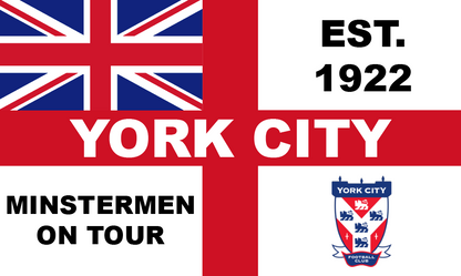 York City England Flag Design custom football sticker waterproof vinyl