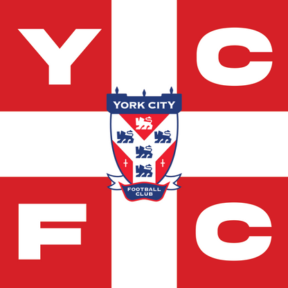 YCFC Square Design custom football sticker waterproof vinyl