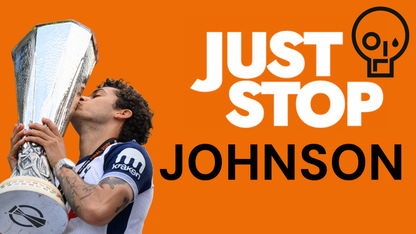 Just Stop Brennan Johnson Design custom football sticker waterproof vinyl
