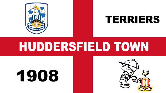 Huddersfield Town England Flag