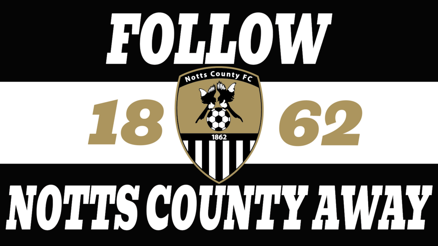 Follow Notts County Away Design x10