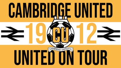 Cambridge United On Tour Design custom football sticker waterproof vinyl