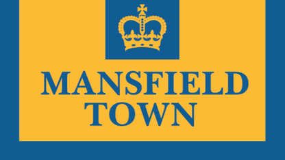 Mansfield Town Offensive Weekend Design custom football sticker waterproof vinyl