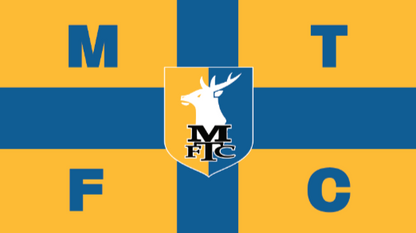 MTFC Flag Design custom football sticker waterproof vinyl