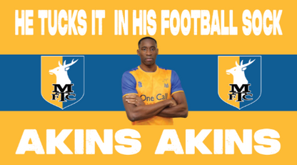 Akins Akins Design custom football sticker waterproof vinyl