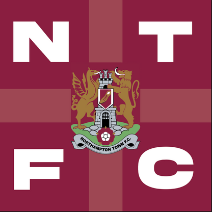 NTFC Square Design custom football sticker waterproof vinyl