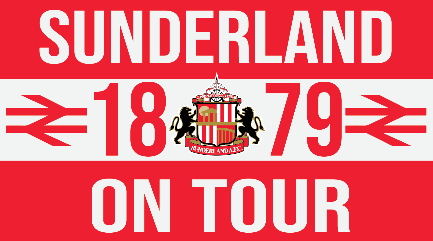 Sunderland United On Tour Design custom football sticker waterproof vinyl