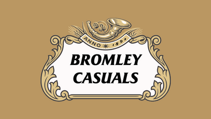 Bromley Casuals Stella Design custom football sticker waterproof vinyl