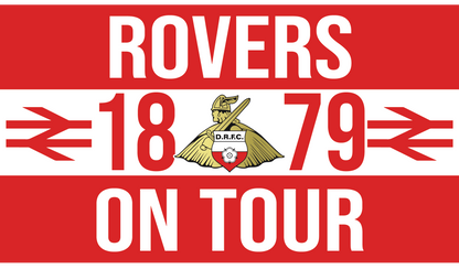Rovers On Tour Design custom football sticker waterproof vinyl