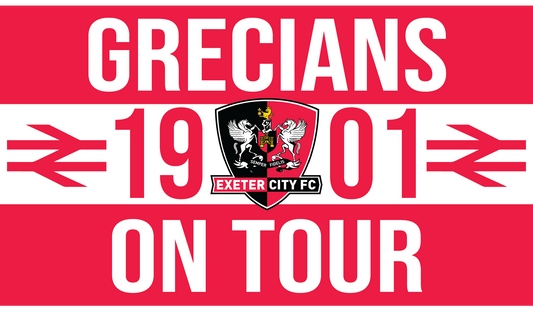 Exeter Sticker Exeter City Vinyl Stickers | Custom Football UK – UltraStickersFC ...