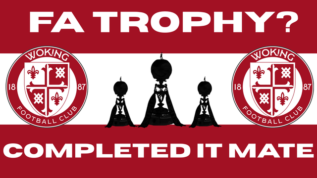 Woking Football Club Sticker