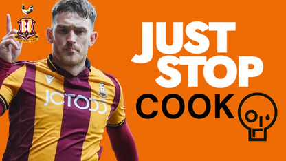 Just Stop Andy Cook Design custom football sticker waterproof vinyl