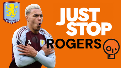 Just Stop Rogers Design custom football sticker waterproof vinyl