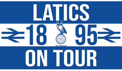Latics On Tour Design custom football sticker waterproof vinyl