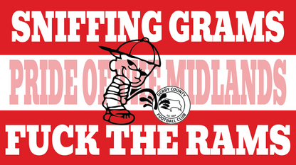 Fuck The Rams Design custom football sticker waterproof vinyl