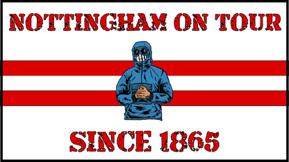 Nottingham Forest On Tour Design custom football sticker waterproof vinyl