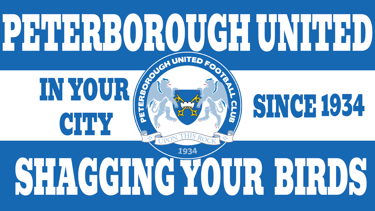 Peterborough Shagging Your Birds Design x10