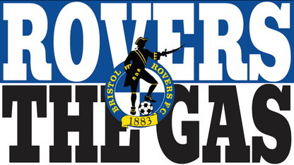 Rovers The Gas Design custom football sticker waterproof vinyl