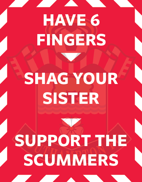Saints Scummers Design x10
