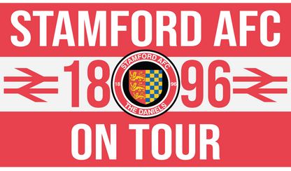 Stamford AFC On Tour Design custom football sticker waterproof vinyl