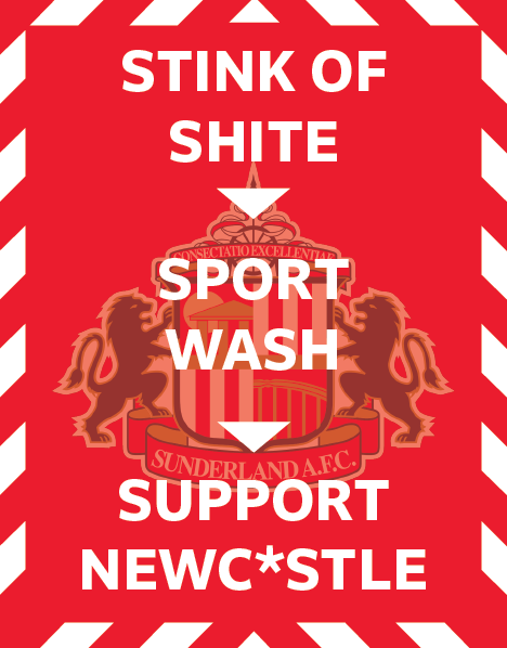 Sunderland Sport Wash Design x10