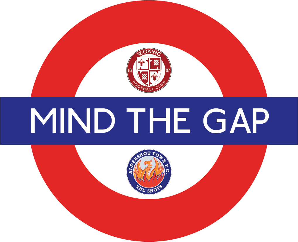 Circular Woking Football Sticker