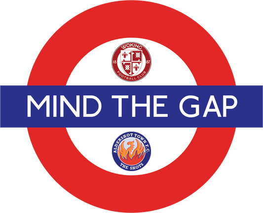 Circular Woking Football Sticker